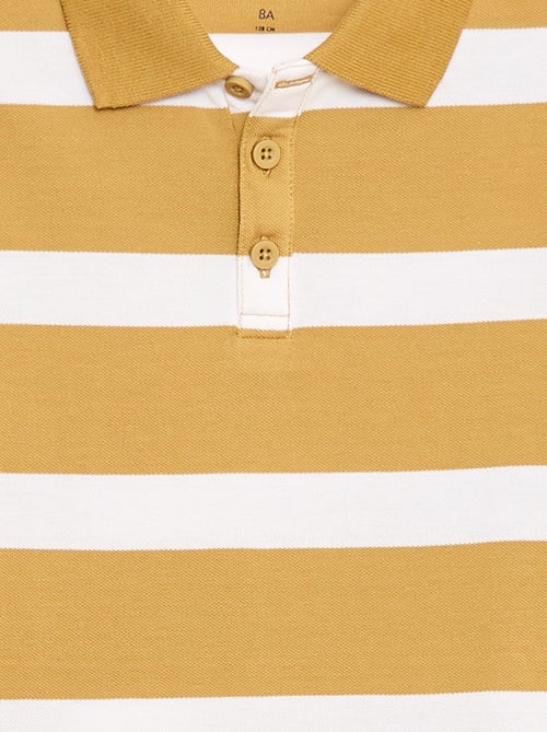 Polo de manga corta en piqué de algodón - Kiabi Polo de manga corta en piqué de algodón - Kiabi