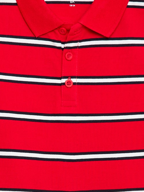 Polo de manga corta en piqué de algodón - Kiabi