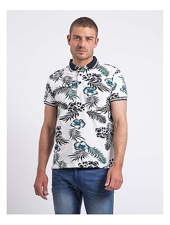 Polo de manga corta estampado PABANA