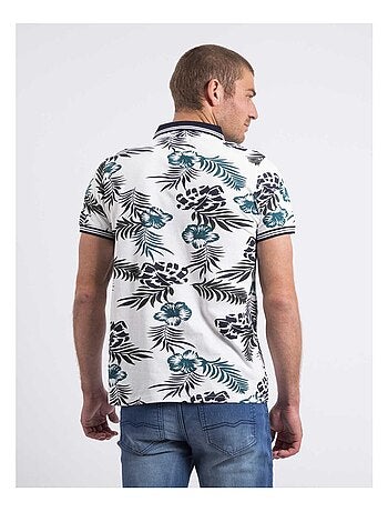 Polo de manga corta estampado PABANA