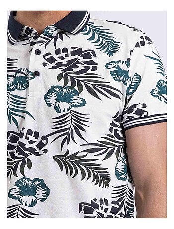 Polo de manga corta estampado PABANA