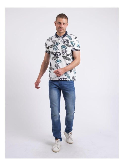 Polo de manga corta estampado PABANA - Kiabi