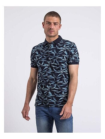 Polo de manga corta estampado PABRUNO