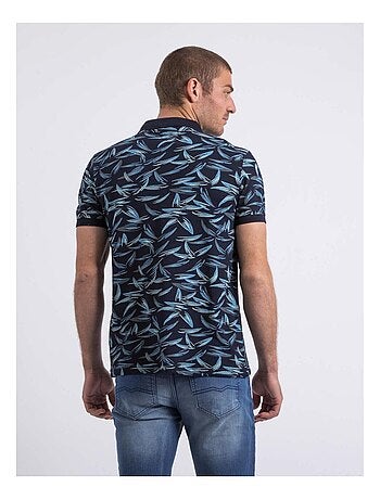 Polo de manga corta estampado PABRUNO
