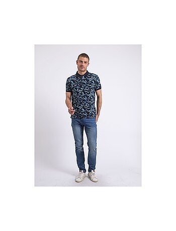 Polo de manga corta estampado PABRUNO