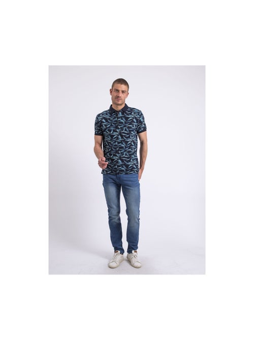 Polo de manga corta estampado PABRUNO - Kiabi