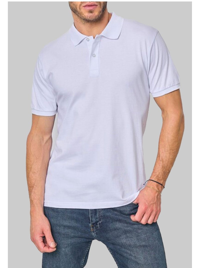 Polo de manga corta Kebello Blanco - Kiabi
