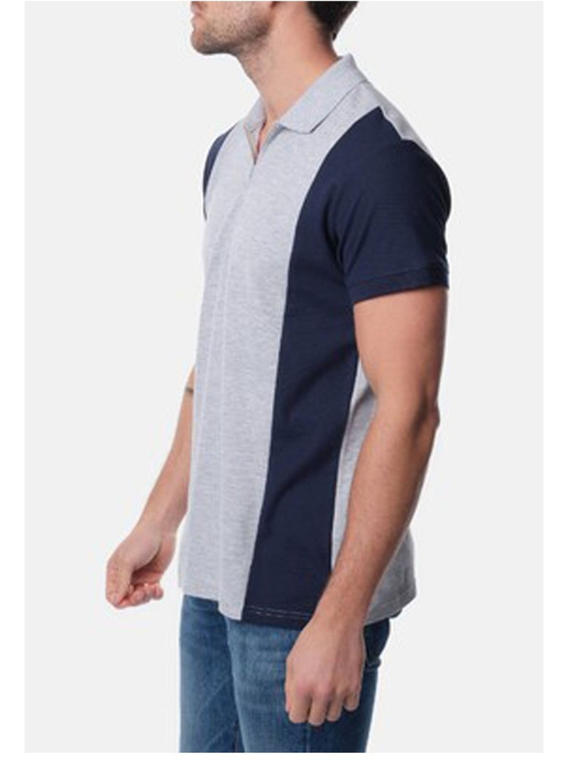 Polo de manga corta Kebello Gris - Kiabi