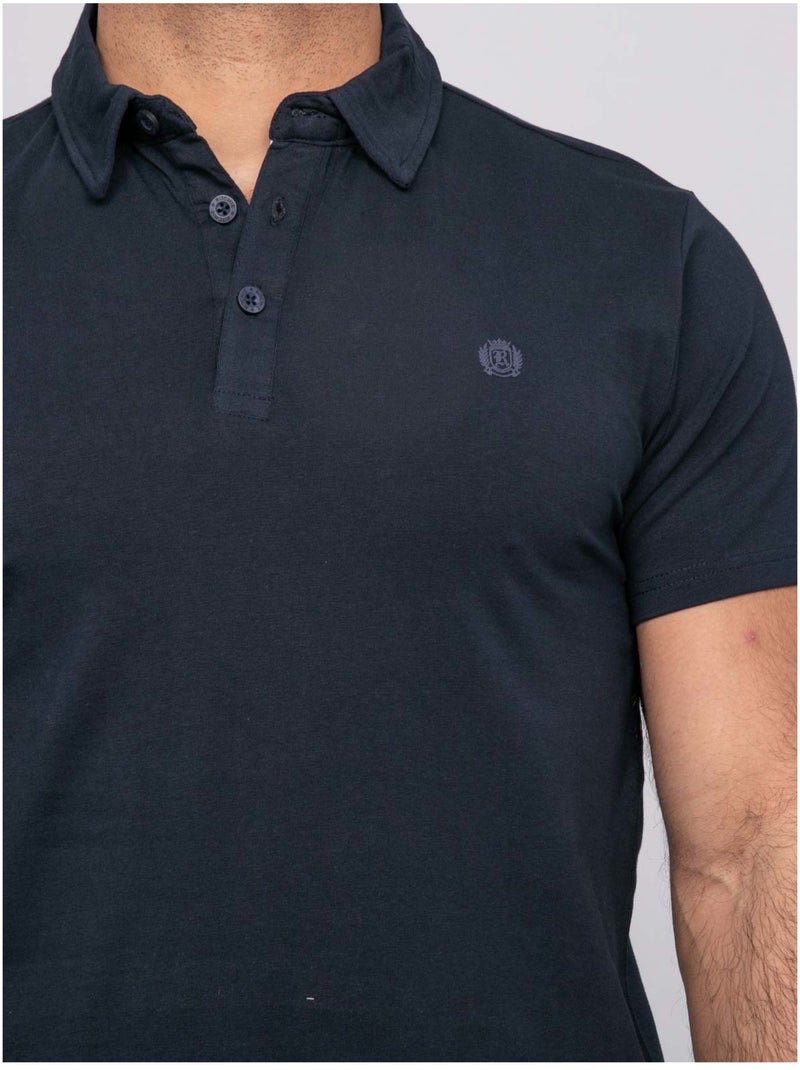 Polo de manga corta PACIRAX Azul marino - Kiabi