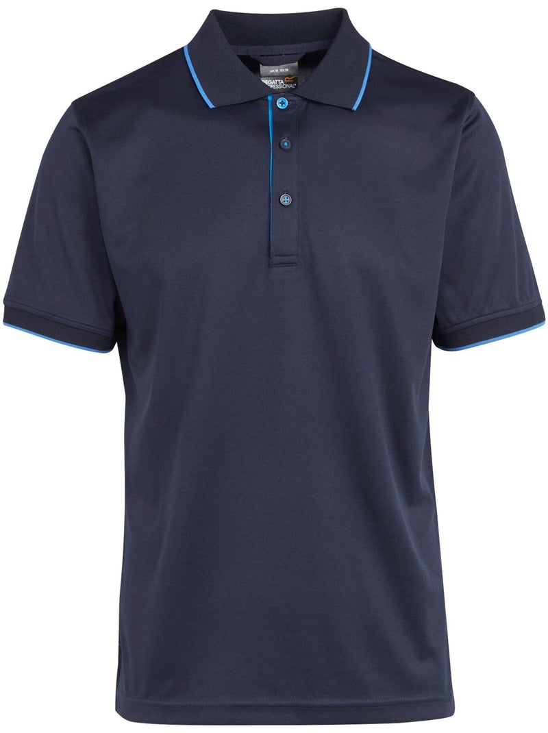 Polo de manga corta para hombre - regatta professional Azul Azul - Kiabi