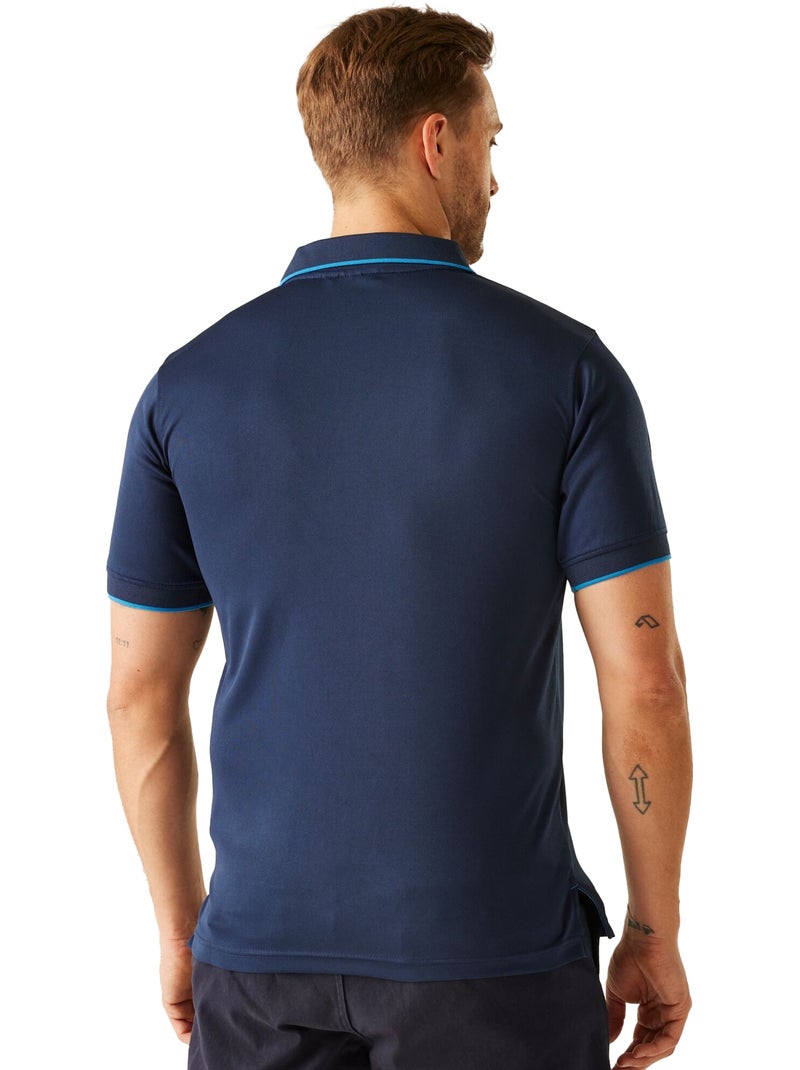 Polo de manga corta para hombre - regatta professional Azul Azul - Kiabi