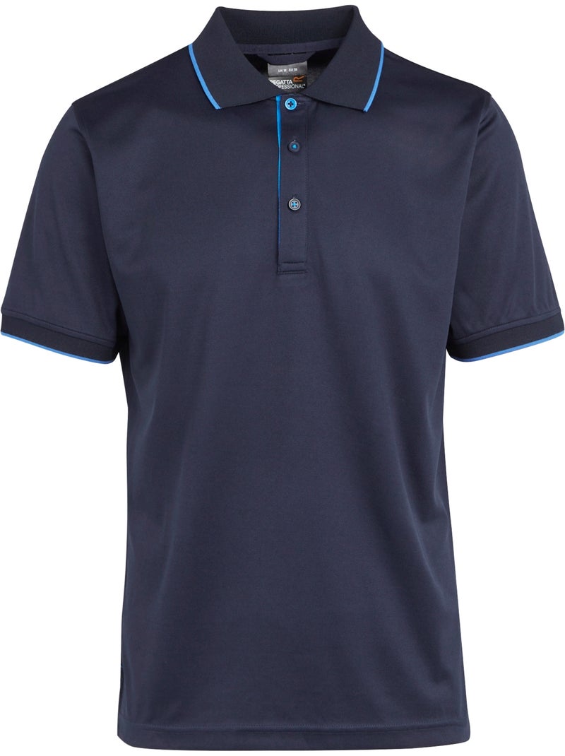 Polo de manga corta para hombre - regatta professional Azul Azul marino - Kiabi