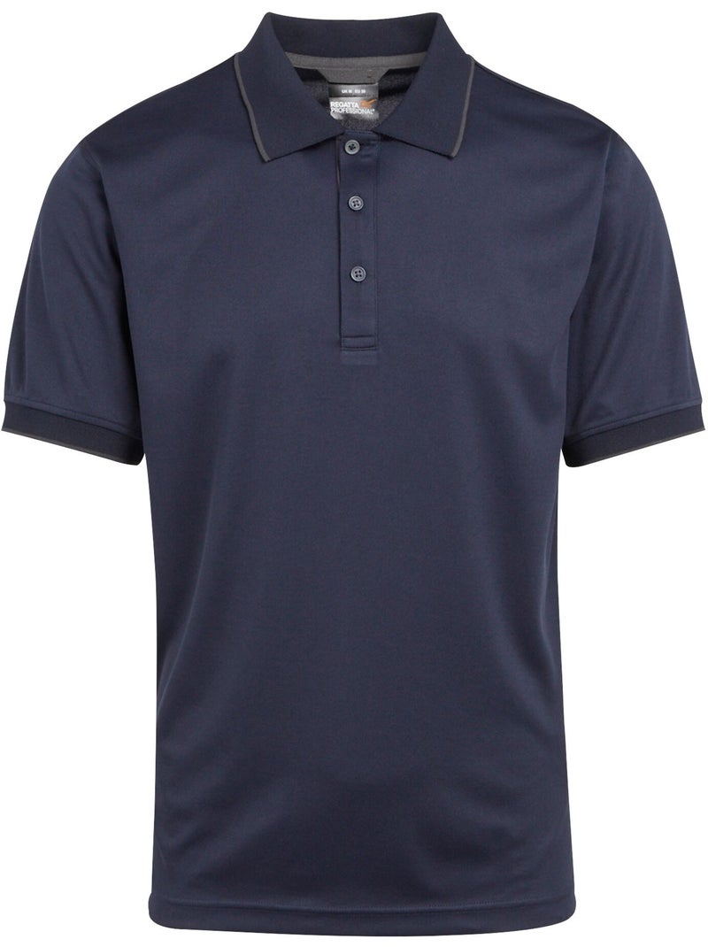 Polo de manga corta para hombre - regatta professional Azul marino - Kiabi