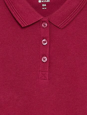 Polo de manga corta