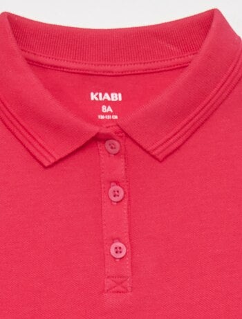 Polo de manga corta
