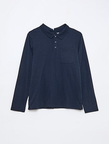 Polo de manga larga - colección fácil de poner