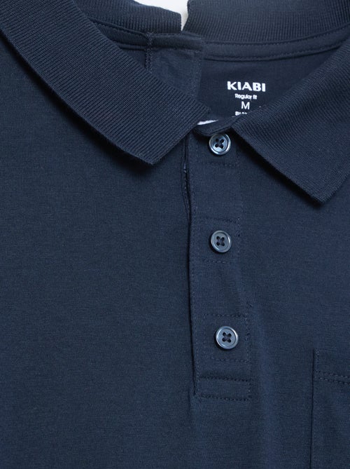 Polo de manga larga - colección fácil de poner - Kiabi