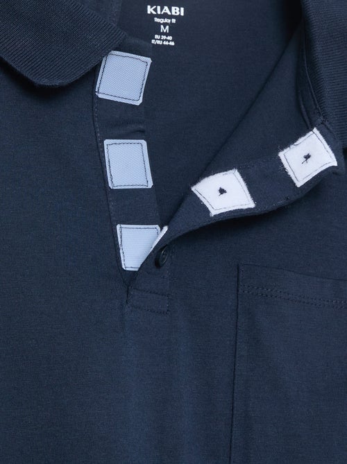 Polo de manga larga - colección fácil de poner - Kiabi