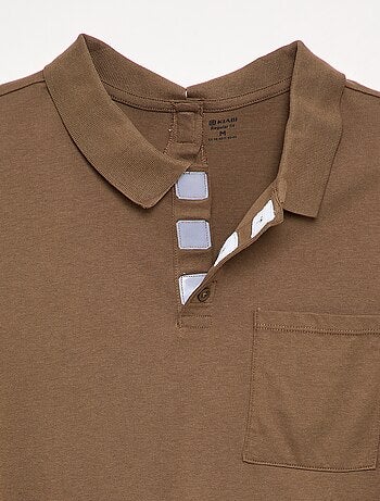 Polo de manga larga - colección fácil de poner