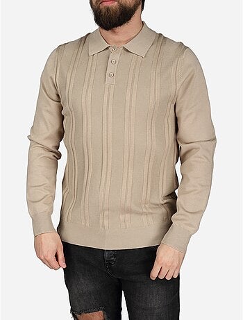 Polo de manga larga - Frilivin