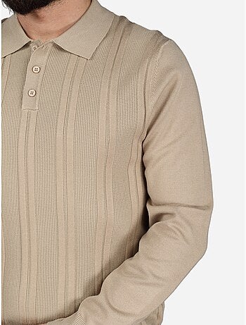 Polo de manga larga - Frilivin