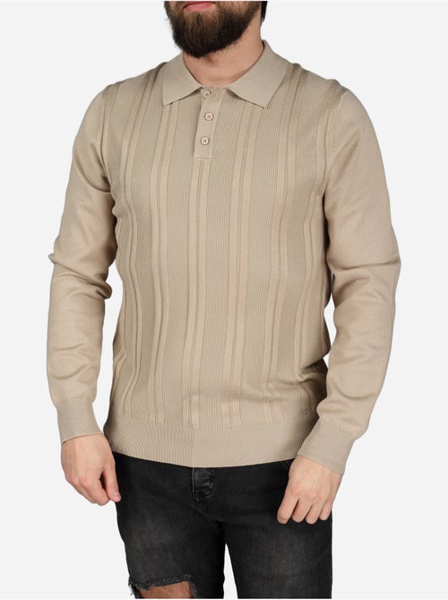 Polo de manga larga - Frilivin - Kiabi