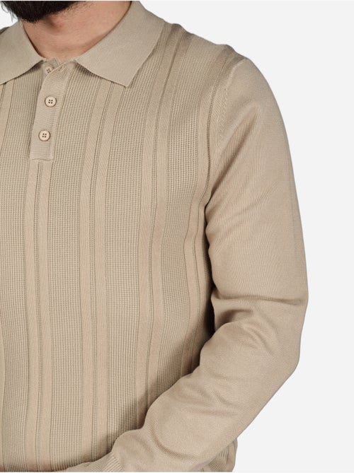 Polo de manga larga - Frilivin - Kiabi