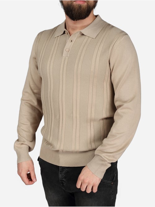 Polo de manga larga - Frilivin - Kiabi