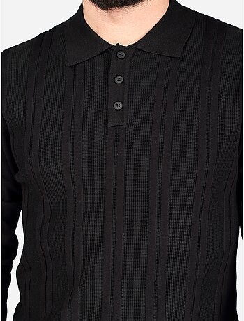 Polo de manga larga - Frilivin