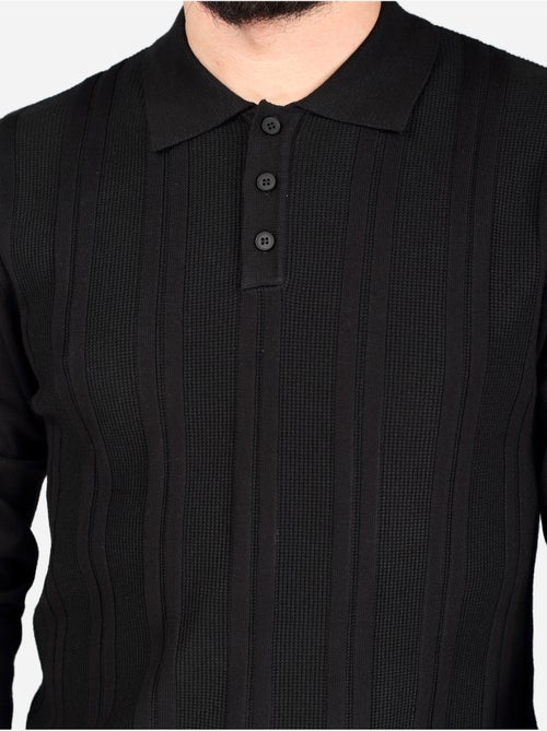 Polo de manga larga - Frilivin - Kiabi Polo de manga larga - Frilivin - Kiabi