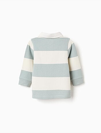 Polo de manga larga a rayas