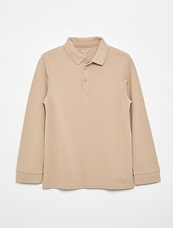 Polo de manga larga