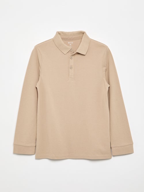 Polo de manga larga - Kiabi