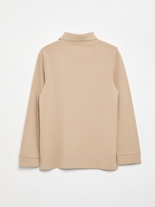 Polo de manga larga - Kiabi