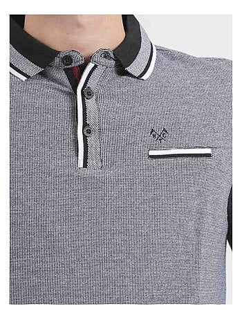 Polo de manga larga de puro algodón PAMELVINE