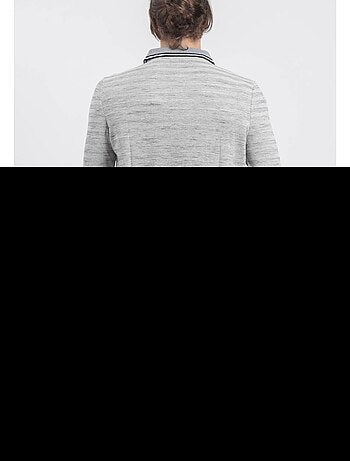 Polo de manga larga de puro algodón PLAMOTO