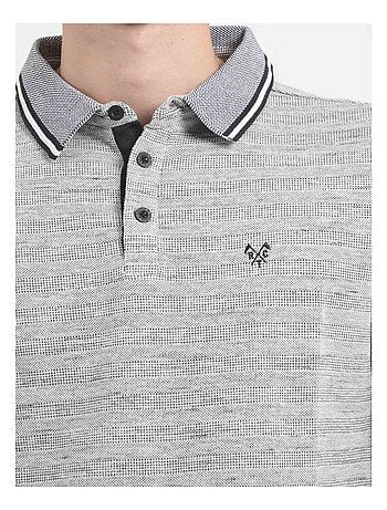 Polo de manga larga de puro algodón PLAMOTO