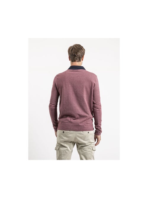 Polo de manga larga de puro algodón POUMIX - Kiabi