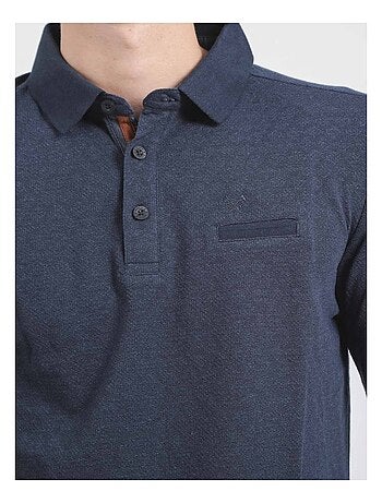 Polo de manga larga de puro algodón PUMANAR