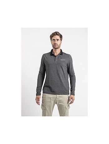 Polo de manga larga de puro algodón PUNCH