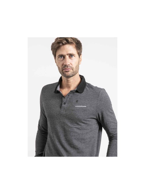 Polo de manga larga de puro algodón PUNCH - Kiabi