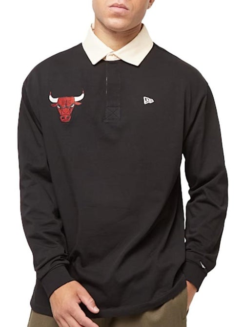 Polo de Manga Larga para Hombre New Era - Kiabi Polo de Manga Larga para Hombre New Era - Kiabi