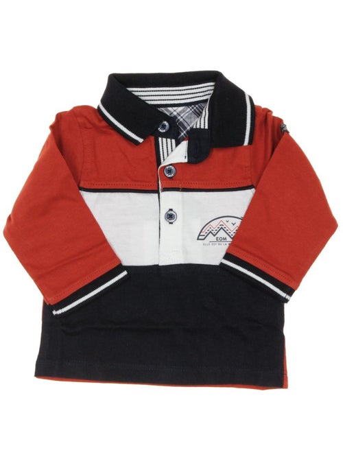 Polo de Manga Larga para Niño - Kiabi