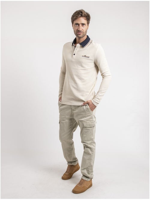 Polo de manga larga PORMARIN - Kiabi