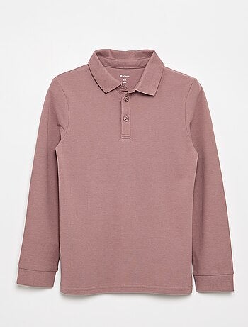 Polo de manga larga