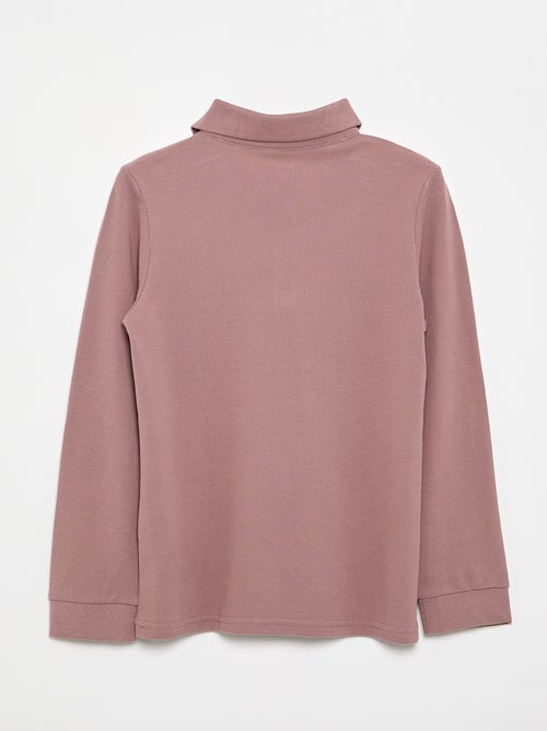 Polo de manga larga - Kiabi