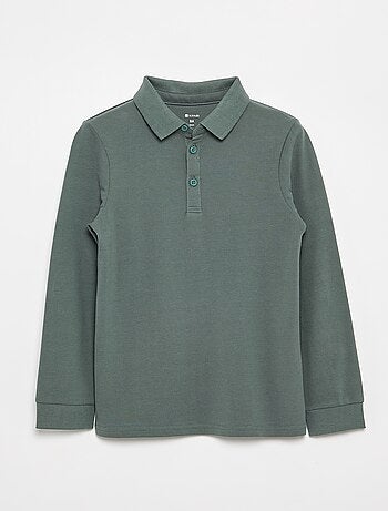 Polo de manga larga