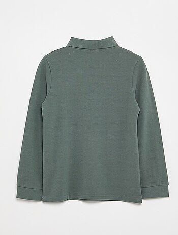 Polo de manga larga