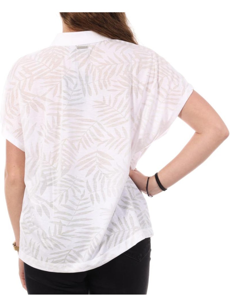 Polo de mujer Kaporal Blanco - Kiabi