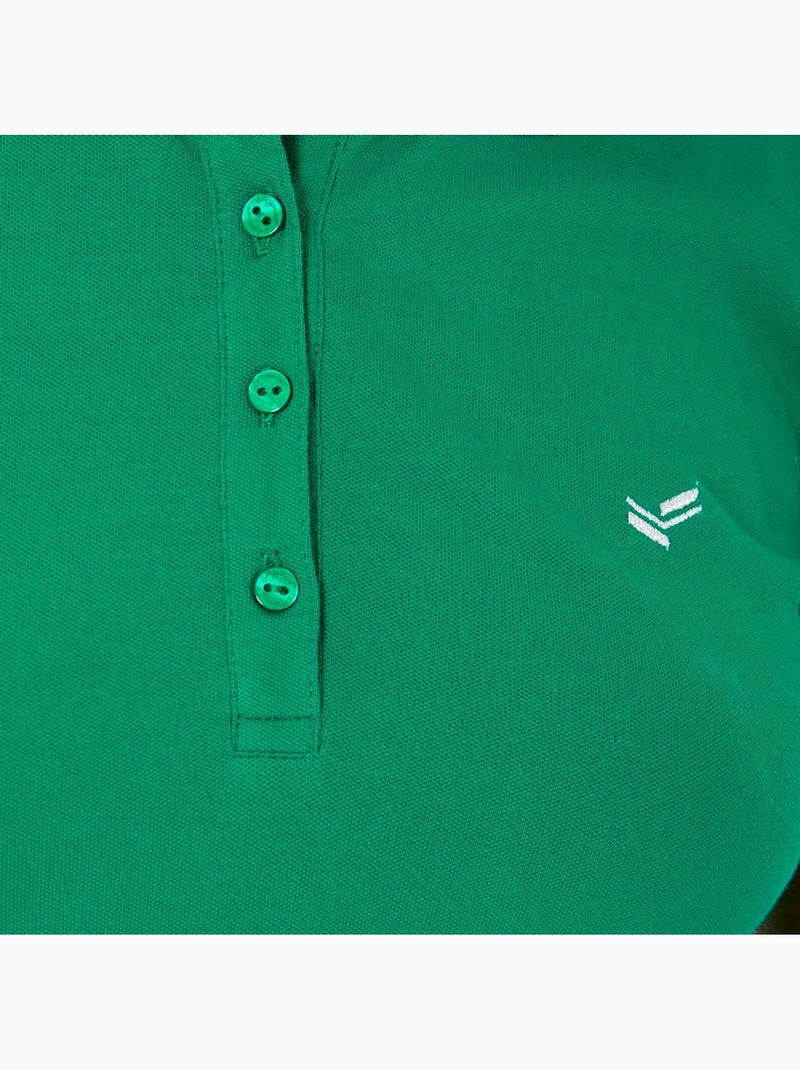 Polo de Mujer Kaporal de Manga Corta Verde - Kiabi
